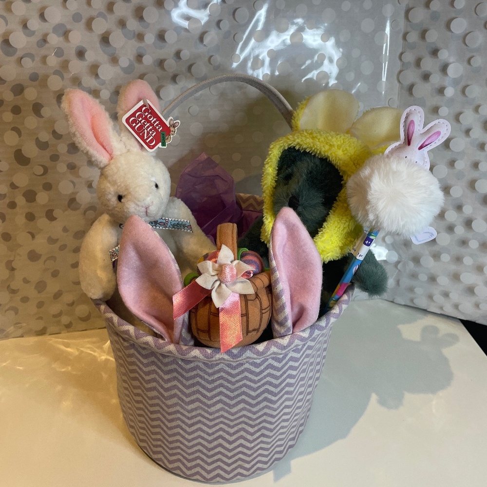 Bunny Basket 🐰🧸Stuffie Bundle🧺